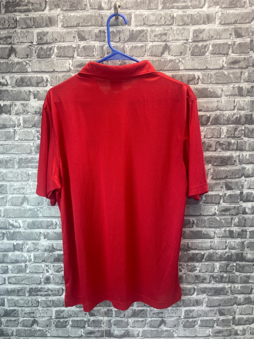 Georgia Bulldogs 
Champion Red Men's Polo with Embroidered‎ Mascot - Picture 6 of 7